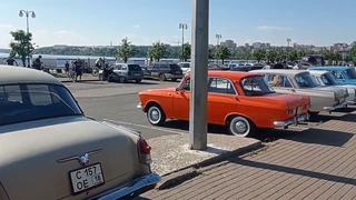 Открытие сезона авторетроклуба За рулём москвича Ижевск