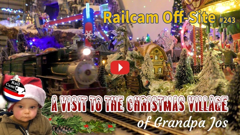 Railcam presents the Christmas Village of Grandpa Jos Offsite Location,