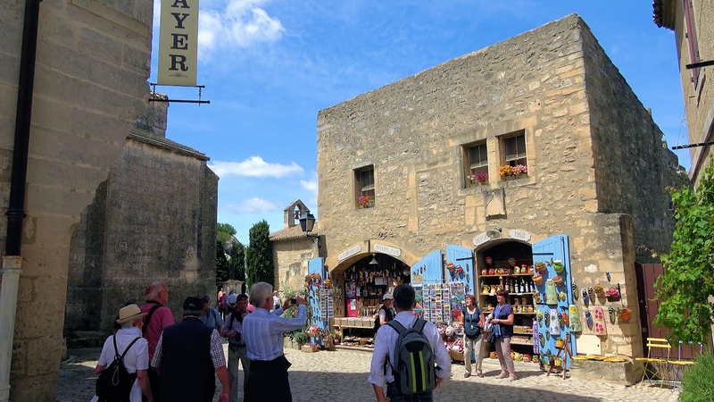 4 K Les Baux de Provence Old Town ( Vieille Ville), Provence,