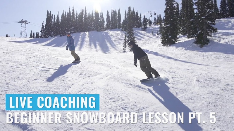 Live Coaching: Beginner Snowboard Lesson Pt.