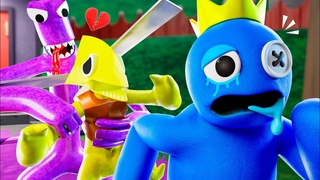 RAINBOW FRIENDS, But Grimace COLOURS! Rainbow Friends 2 Animation