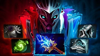 Спамит СПЕКТРУ на  ММР (свой билд) Spectre Dota 2