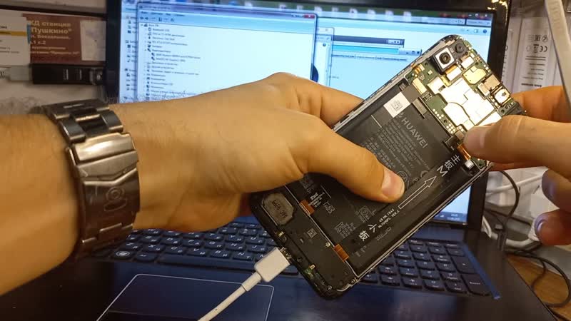 Huawei Y7 2019 DUB LX1 Сброс аккаунта гугл Программатор MRT Key Обход