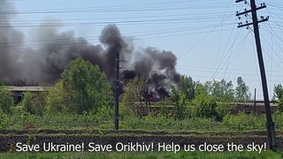 Місто Оріхів до і після....
