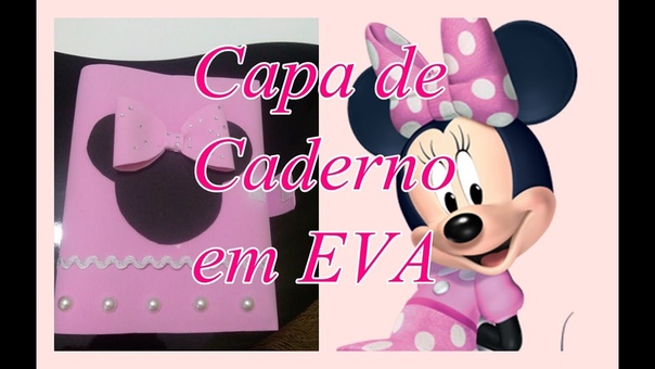 Caderno personalizado em EVA da