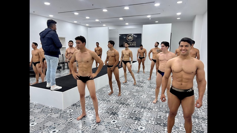 Clase de Pasarela antes del Casting final de Mister Turismo Venezuela 2023, T03