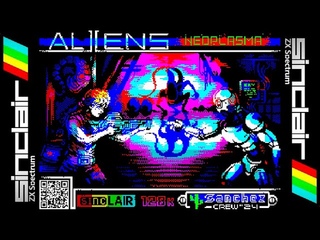 ALIENS NEOPLASMA II 128K (2024) ZX Spectrum