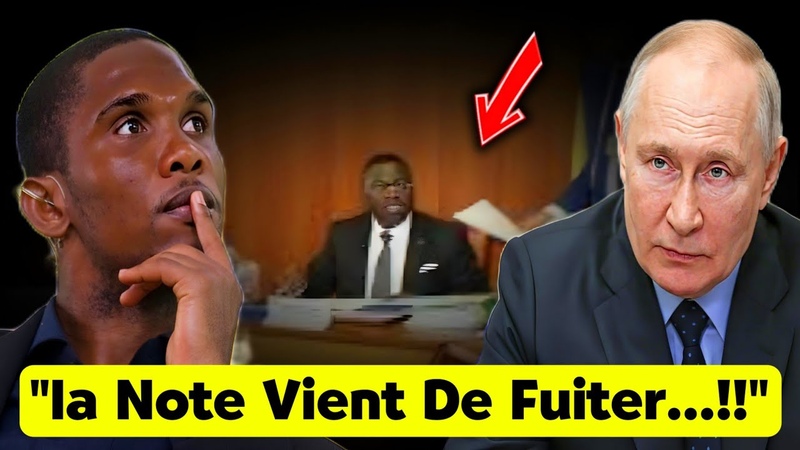 Panique à Yaoundé : Samuel Eto o Accusé de Connivence avec Poutine pour un Coup