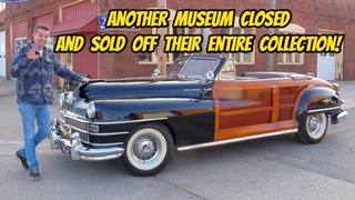 Antique car values are CRASHING, which is how I bought the CHEAPEST 1946 Chrysler Town and Country