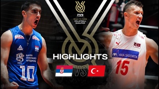 🇷🇸 SRB vs. 🇹🇷 TUR - Highlights | Men’s OQT 2023