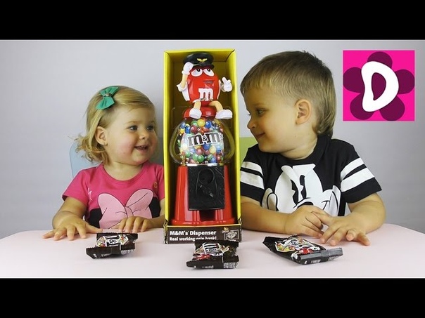 Диспенсер (Дозатор) Эмемдемс с Конфетками MMs Candy Dispenser Candy