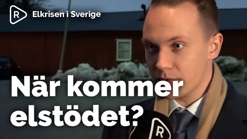 När kommer elstödspengarna Intervju med näringsutskottets ordförande Tobias Andersson (