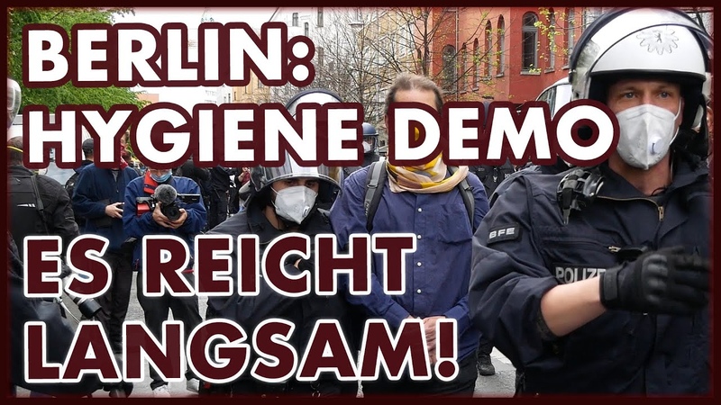 Berlin: Hygiene Demo Der Geduldsfaden reißt