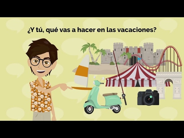 Vocabulario para las Vacaciones de Verano en Español Verbos en