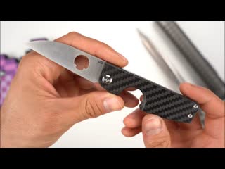 Нож Daggerr Cigarknife Wharncliffe сталь VG-10 рукоять Carbon