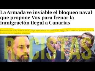 Ridículo de Tellado, Feijóo y Abascal sobre la Inmigración