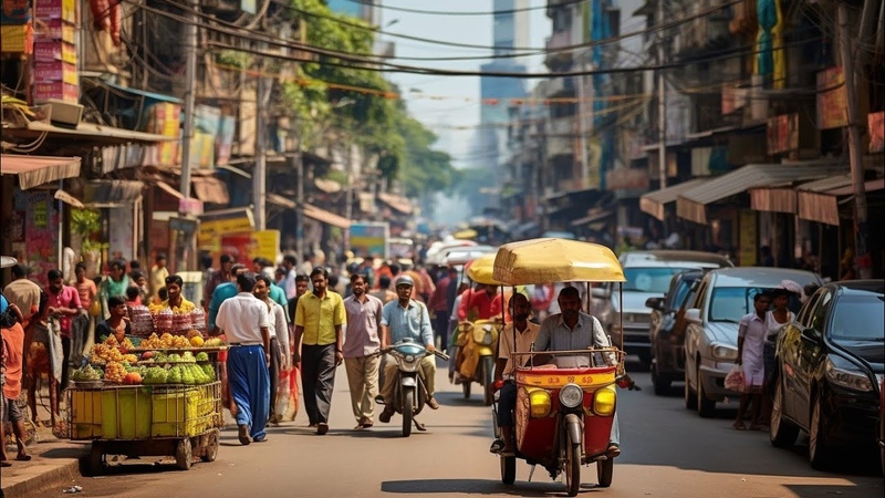 The REAL Mumbai, India, Walking Tour INDIA 4 K