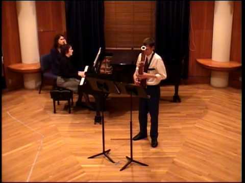Noël Gallon: Récit et allegro for Bassoon and
