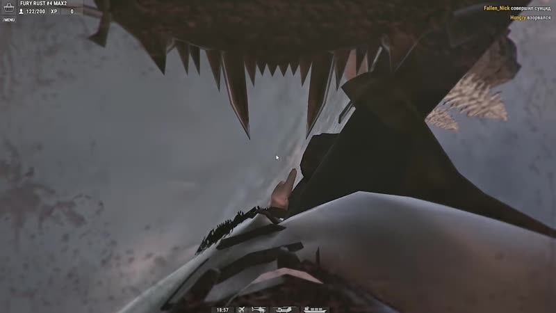 Hungry Rust Захват моря, Выживание в первый день после