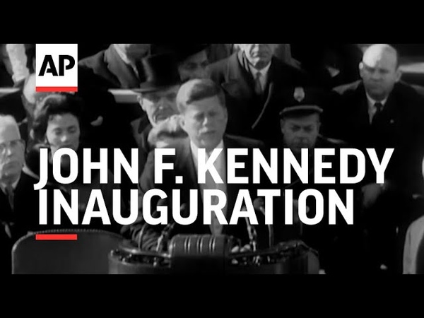 John F. Kennedy inauguration 1961, Movietone Moment, 20 January