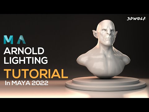 Arnold Lighting Tutorial in Maya 2022, Maya Lighting