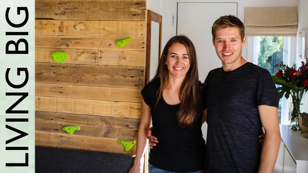 Adventurous Couple Build Brilliant Tiny House On