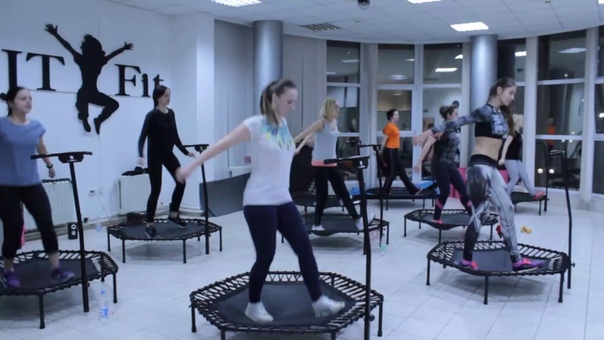 Jumping Fitness Lesson by Evgenia