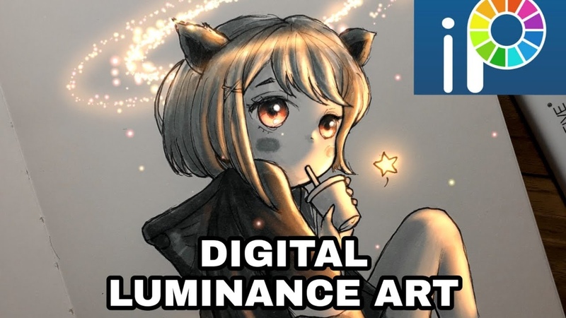 Digital Luminance Art Tutorial using mobile
