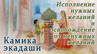 Камика Экадаши - 13 июля 2023. Устраняет болезни и ненужные желания, устраняет последствия грехов.