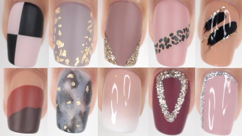 100 EASY nail ideas , HUGE nail art