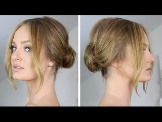 Easy & Chic Low Chignon/Bun Hair Tutorial