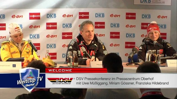 DSV Pressekonferenz mit Miriam Gössner und Franziska
