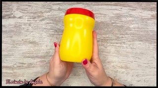 Que hacemos con este bote de plastico DIY manualidades