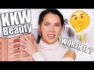 KKW BEAUTY ULTRALIGHT BEAM HIGHLIGHTERS & GLOSSES REVIEW | Worth it