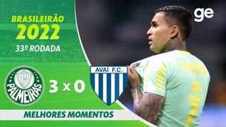 PALMEIRAS 3 X 0 AVA  | MELHORES MOMENTOS | 33 RODADA BRASILEIRO 2022 |