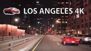 Los Angeles 4K - Highway Night Drive