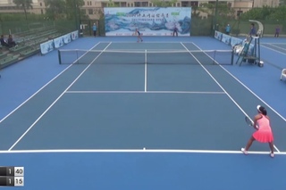 Вера Лапко против Лу Цзин-Цзин. 1/4 финала itf Шэньчжэнь 2017