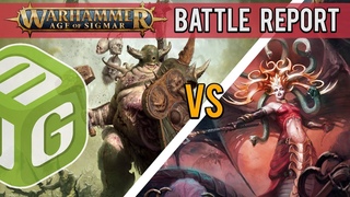 Maggotkin vs Daughters of Khaine Age of Sigmar 3rd Edition Battle Report Ep 167