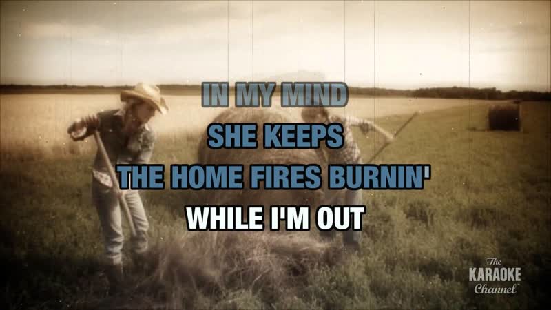 She Keeps The Home Fires Burning : Ronnie Milsap, Karaoke with