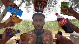 ASMR Eating But Outdoor