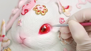 Happy Mid-Autumn Festival!  Moon bunny painting process | Patreon video highlights