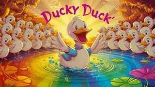 Ducky Duck | Funny song | Nursery rhymes | easy song #12