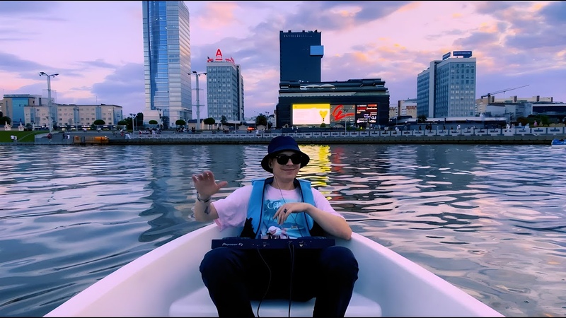 Afro House Mix on a boat, Minsk