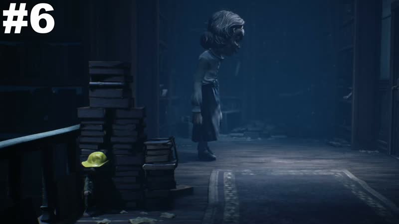 Little Nightmares 2. Школа и учительница.