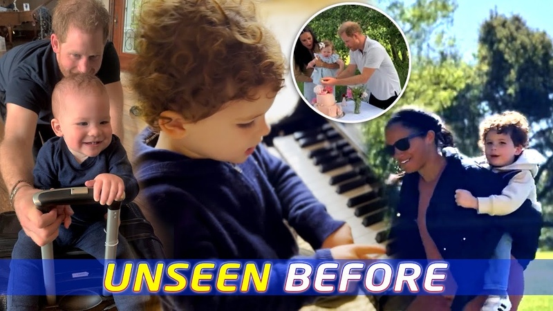 Never before seen photos of Archie Lili, Harry Meghan
