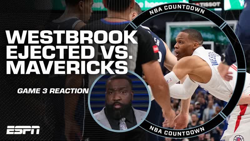 Perk reacts to Russell Westbrooks ejection: That wont work against Luka , NBA