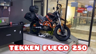 MOST AFFORDABLE BEGINNER MOTORCYCLE TEKKEN FUEGO 250 MOTORCYCLE