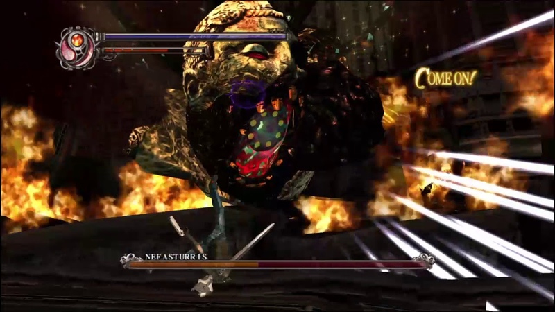 Devil May Cry 2 HD M6 Nefasturris battle on DMD