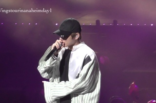 170401 BTS Anaheim day1 2！3！taehyung V  focus
