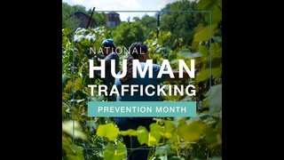 Human Trafficking Prevention Month PSA